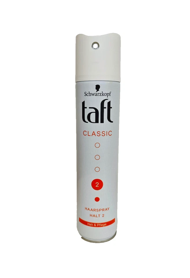Schwarzkopf Taft Haarspray Classic, Halt 2, Haarstyling Halt & Pflege, 3x250ml - Bild 2 von 4