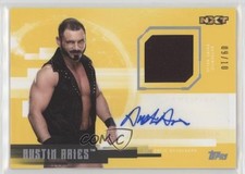 2017 Topps WWE Undisputed Auto Relics Gold 9/10 Austin Aries #UAR-AA Auto k4p