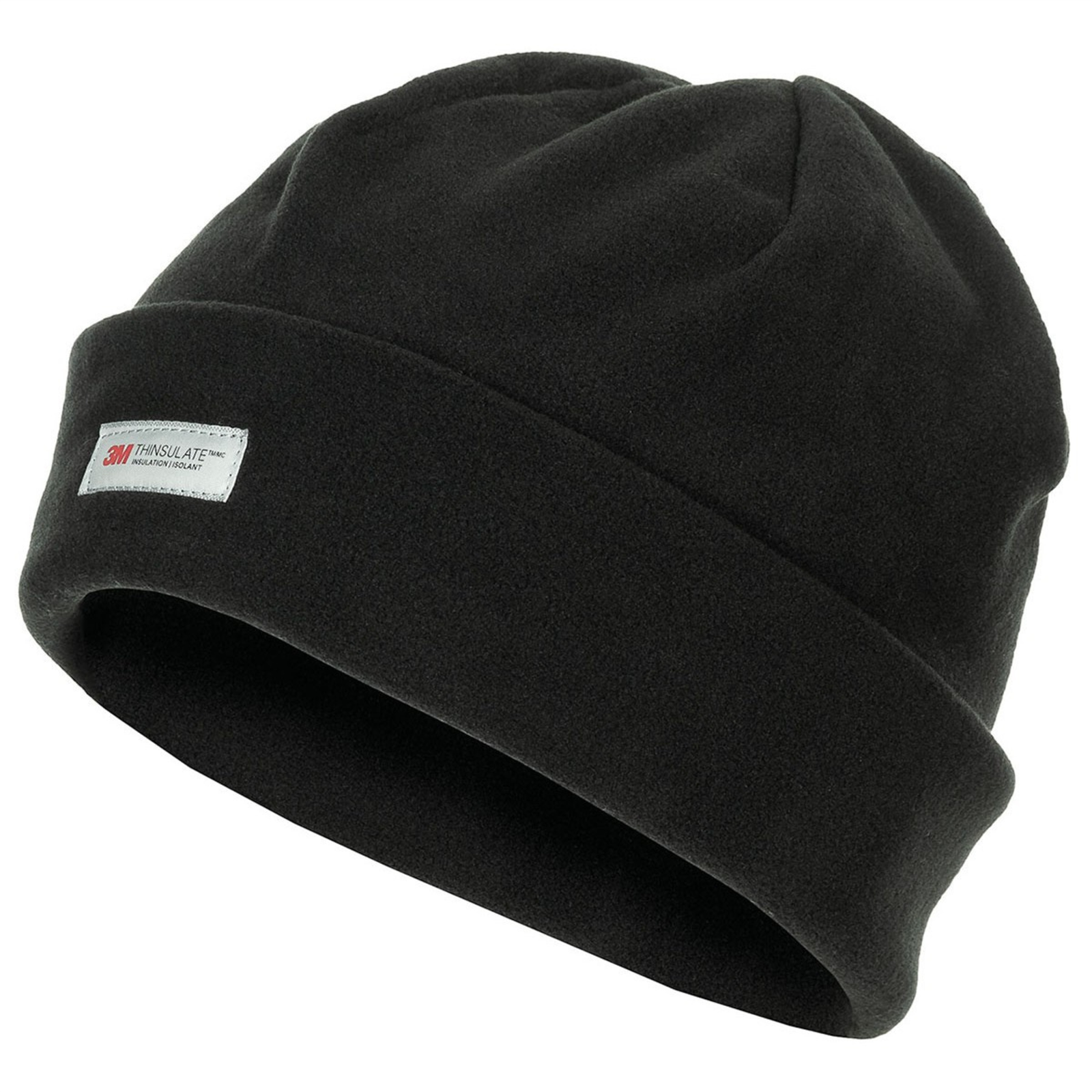 MFH Military Fleece Beanie Hat Thinsulate Insulated Cold Weather Black