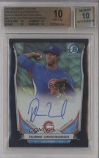 2014 Bowman Chrome Black Wave Refractor 6/50 Duane Underwood BGS 10 Auto 8p8