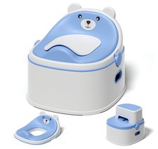3-in-1 Toddler Potty Training Toilet Chair Step Stool Boys Girls 1-3