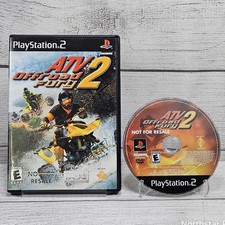 ATV Offroad Fury 2 [Not for Resale] (PS2, 2002) Case, Cover & Disc | Tested