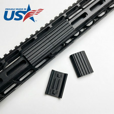 MLOK Rail Covers Low Profile Rifle Rail Covers SNAP-IN System Ridge 4 Pack