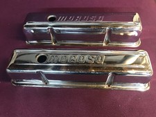 Sbc Moroso Tall Chrome Valve Covers 283 305 327 350 302 Gasser Rat Rod Gm