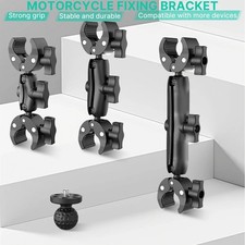 Motorcycle Bike Handlebar Mount Bracket Camera Holder For Insta360 One X2 X3