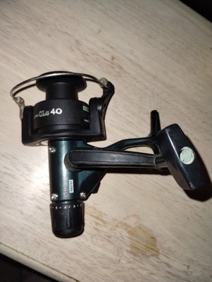 Silstar Rod Reel CLS40 Classic Fishbonz Metal Gears 4.6:1 Rear Drag 