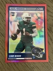 CAM WARD 2025 Panini Score Football #13 Rookie RED ZONE Parallel 1/1 Ebay /20