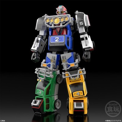 Bandai SMP Gekisou Gattai RV Robo Power Rangers Turbo Megazord