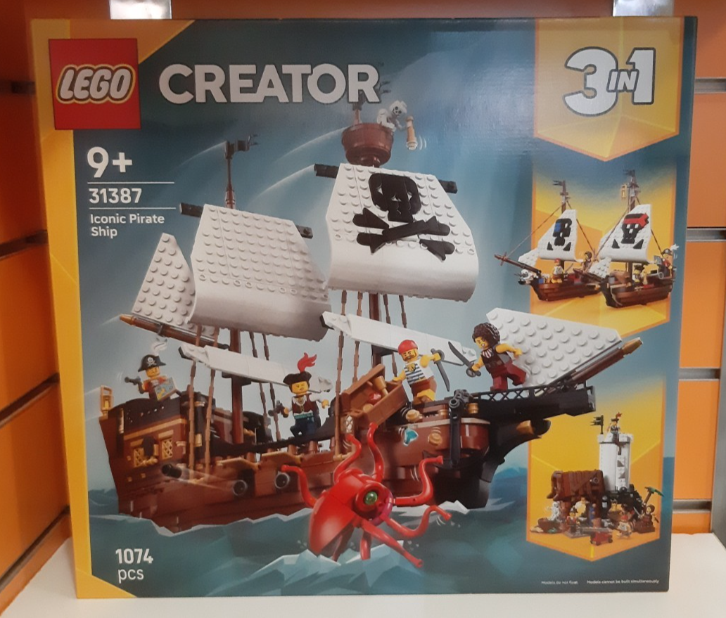LEGO Creator Iconica nave da pirata 31387 - Immagine 4