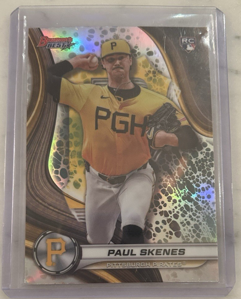 2024 Bowmans Best Paul Skenes Refractor RC Rookie #53
