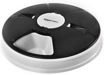 Automatic Pet Feeder, Electronic Timed Dog and Cat Food Dispenser, 6 Portions, P