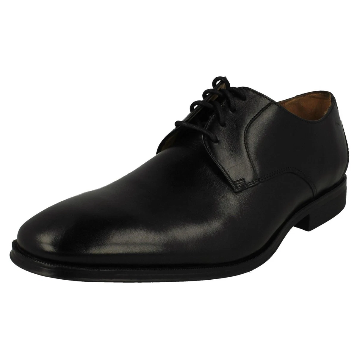 Clarks Wave 2.0 Vibe – Oxford Uomo In Pelle Impermeabile Marrone Scuro Taglia 47