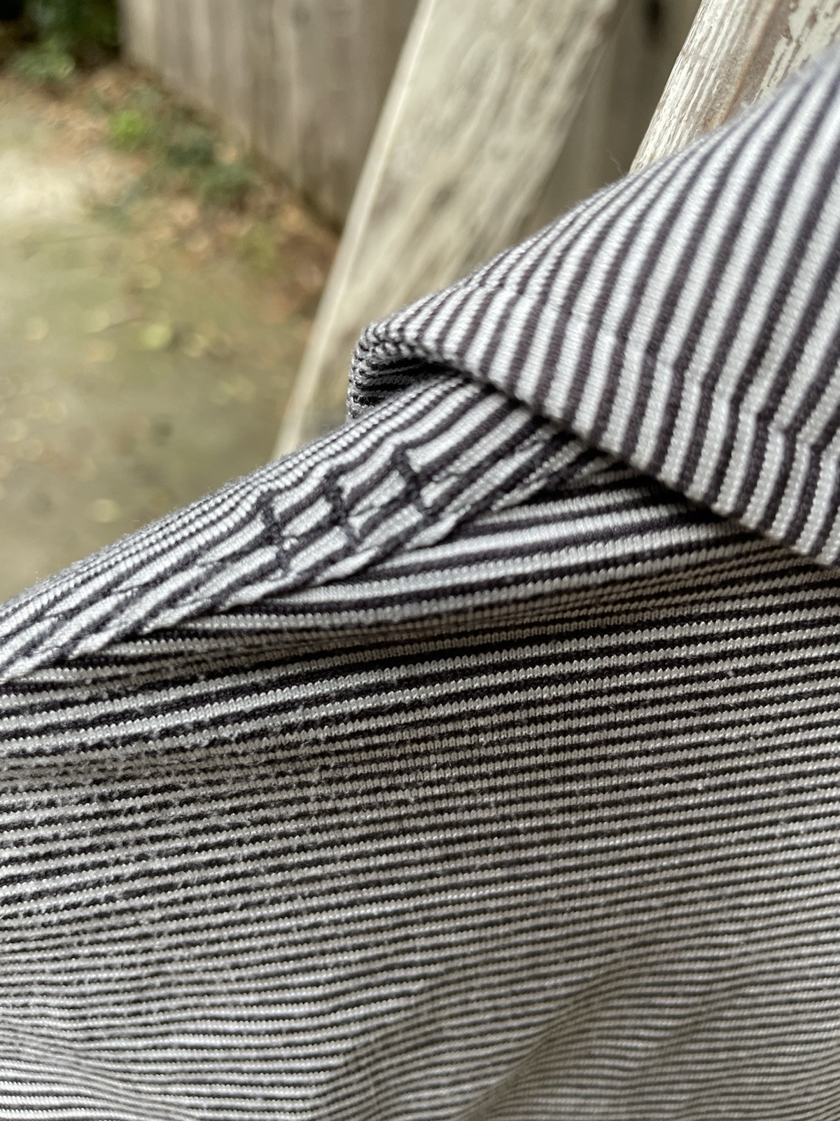 Lululemon Evolution Polo Size Small Thin Stripes … - image 7