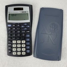 Texas Instruments TI-30X IIS - Scientific Calculator w/Cover - TESTED