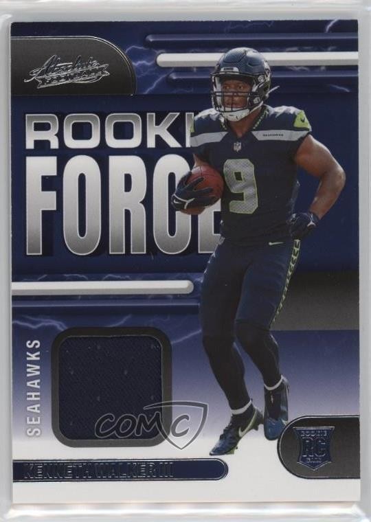 Kenneth Walker III Panini Absolute Rookie Force Memorabilia #RF17 Base