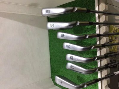 Ping i500 Eisensatz 5-9,W,U 7tlg Flex Stiff N.S.PRO ZELOS 7 Stahl