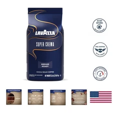 Super Crema 2.2 lb Bag - Bold Medium Roast Coffee with Rich Creamy Finish