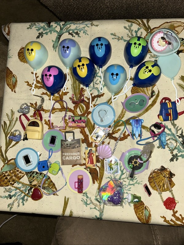 Huge Disney ILY 4ever Balloons Toys Accessories Lot
