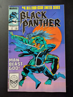 Black Panther #4 of 4, Marvel Comics, 1988.