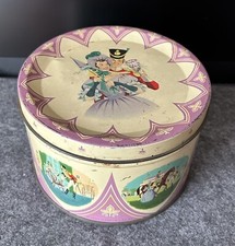 Vintage 1950s John Mackintosh Quality Streets Small Chocolate Sweet Tin