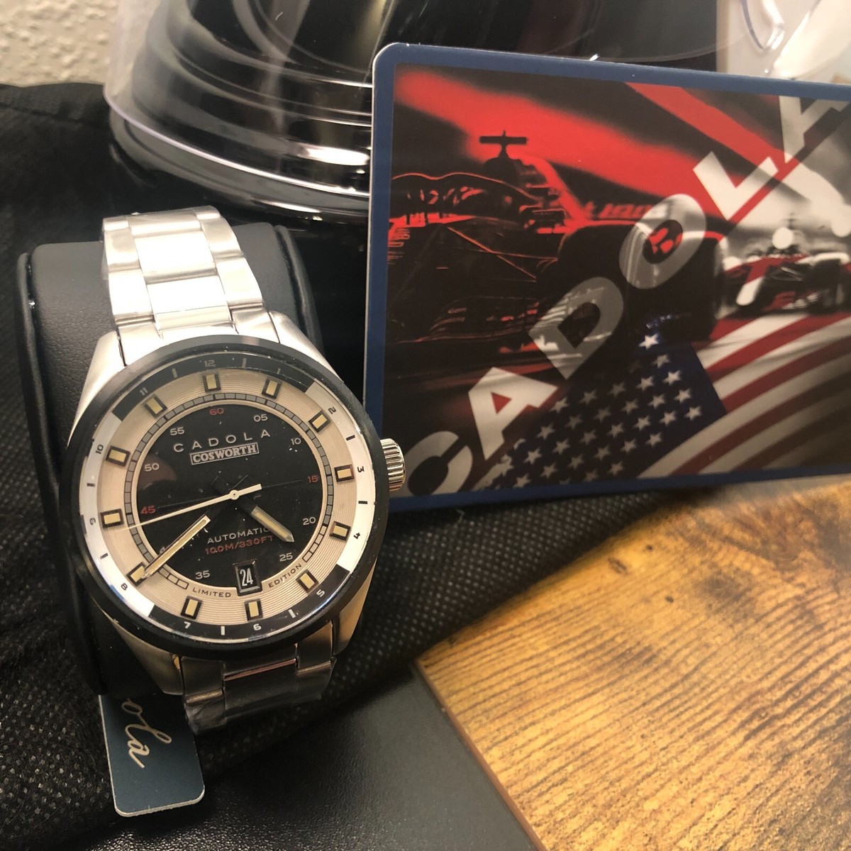 Cadola DFV-Cosworth Automatic Phil Limited Edition + Helmet Watch