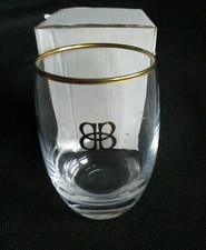 Baileys Bailey's - Sahnelikör - Tumbler Glas - mit " Goldrand " - NEU OVP