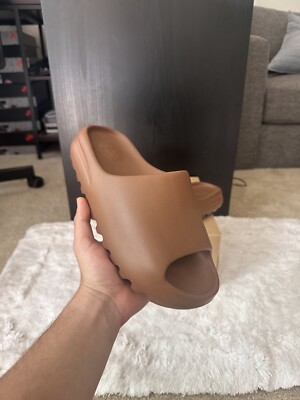 Adidas Yeezy Slide Flax Men Size 9 Brand New FZ5896 CONFIRMED