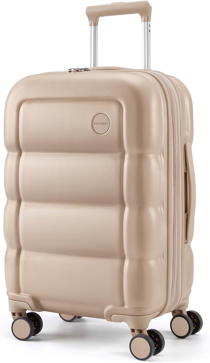 BAGSMART Carry on Luggage - Spinner Wheels - Approved TSA Lock - NIB-image