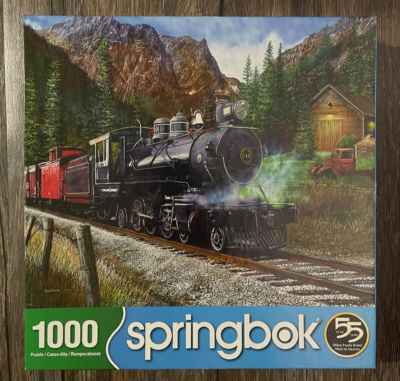 Springbok Timber Pass 1000 Piece Puzzle - Made In USA Jigsaw