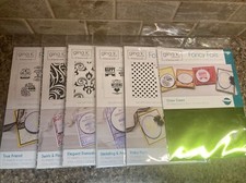 Lot 6 Gina K Designs Therm O Web Foil-Mates True Friend Swirls Damasks Wedding