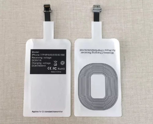 Cargador inalámbrico de carga Qi para iPhone 7 7Plus 6S + 6 SE 5S 5C 5 IOS AU | eBay