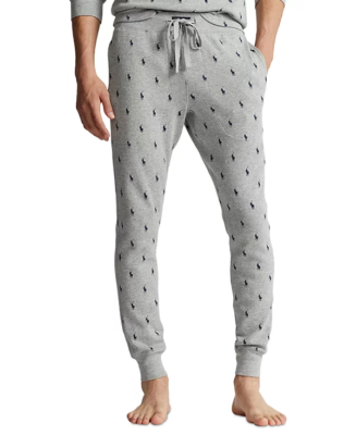 Polo Ralph Lauren Men's Cotton Waffle-Knit Jogger Pajama Pants
