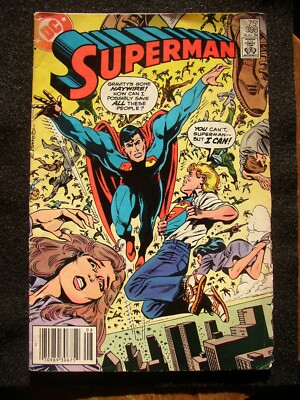 Superman DC Comic, 398, bagged