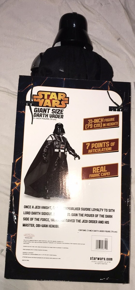 Lot - A Star Wars Darth Vader Big-Figs Figure, Jakks c. 2010, In