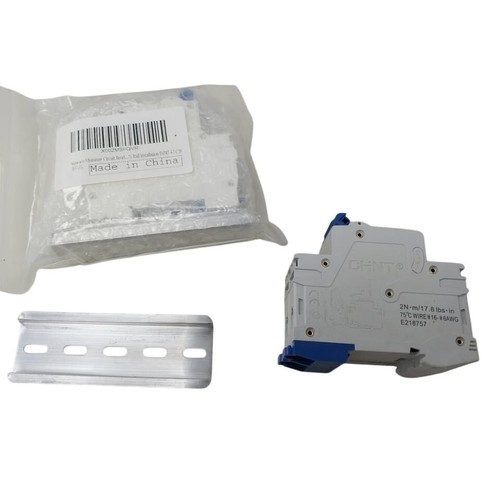 Nuevo Kit de instalación de riel solar disyuntor miniatura CHNT DZ47-63 C20 - Imagen 2 de 7