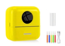 Mini Printer Inkless Sticker Maker Free Cut Small Pocket Printer Thermal Printer