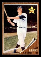 1962 Topps #281 Jake Gibbs - NM-MT