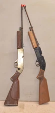 2 Crossman air rifle pellet BB gun 760 Powermaster & 760 XL Gold collectible lot
