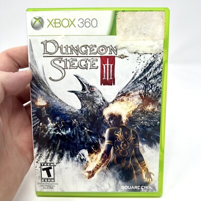 Dungeon Siege 3 for Microsoft Xbox 360 w/ Case III Tested Working No Manual Game