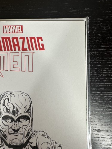 Marvel Amazing X-Men #1 BLANK Sketch Cover Variant MAGNETO Eskivo Sketch - Picture 3 of 10