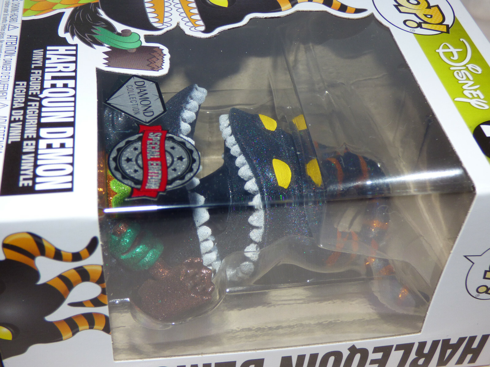 Funko Pop! Vinyl Figure - Disney #212 - Harlequin Demon [Diamond] - ALT STICKER