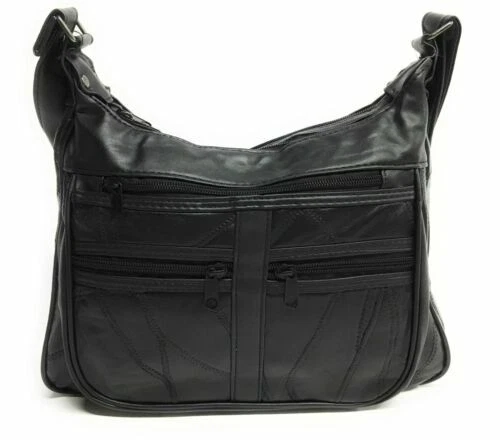 Bolsos y mochilas de mujer negro Piel Leather