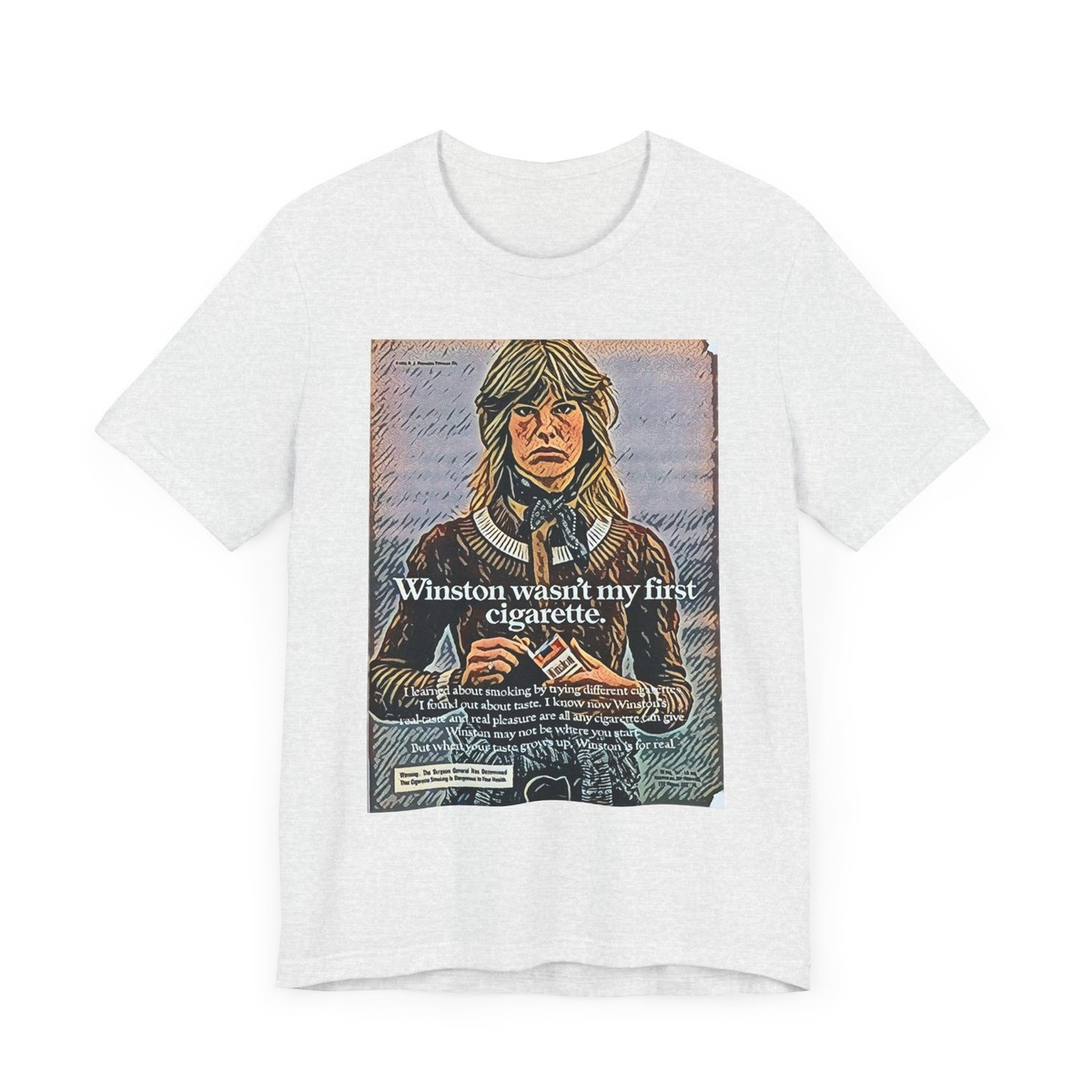 winston cigarette shirt Vintage t-shirt in excellent New A rrival Vintage 70s