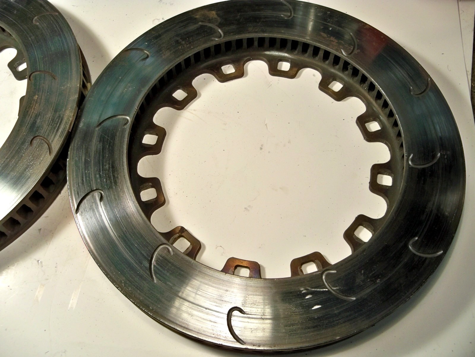 AP speedway front brake rotors CP4670 114 & 115 1 3/8