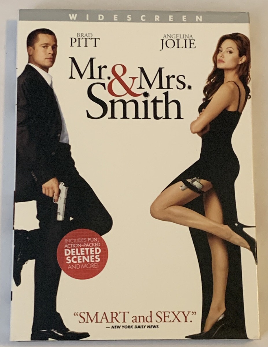 MR. & MRS. SMITH - DVD Movie - BRAD PITT/ANGELINA JOLIE
