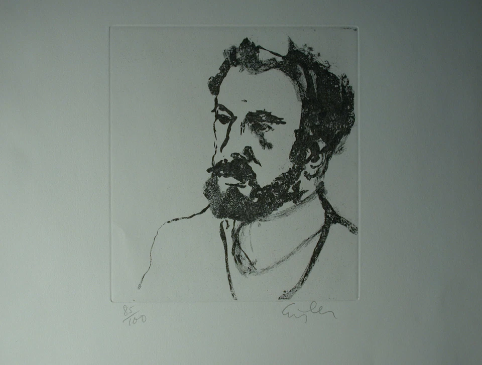 Georg EISLER (Wien 1928-1998 ebd.) Gustav Klimt - 85/100 - Bild 2 von 4