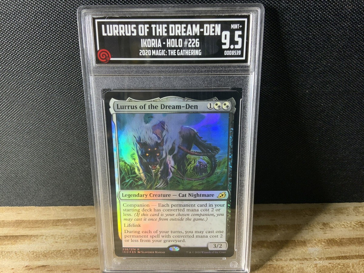 TCCG 9.5 Lurrus of the Dream-Den - Foil Mint + Ikoria MTG Graded Commander TCCG 9.5 Lurrus of the Dream-Den - Foil Mint + Ikoria MTG Graded Commander