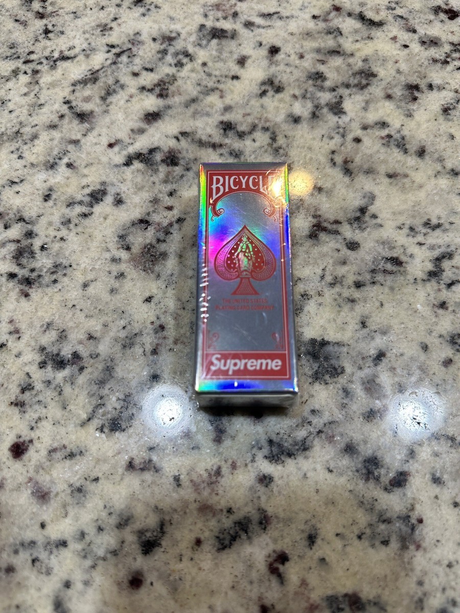Supreme Bicycle Holographic Slice Playing Cards Deck FW23 Brand