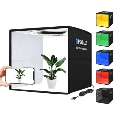 PULUZ LED Photo Studio Light Box Portable Photography Shooting Tent Kit M5Y0