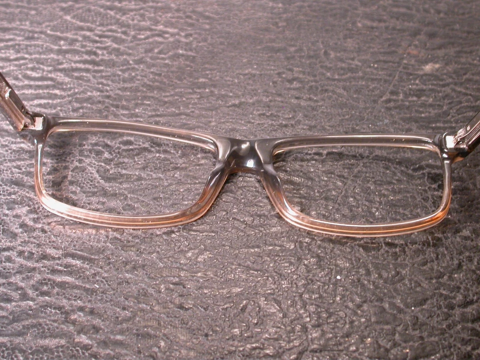 Authentic Giorgio Armani Luxury Smoke Clear Eyeglasses Frames Made in Italy - Image 4 of 4